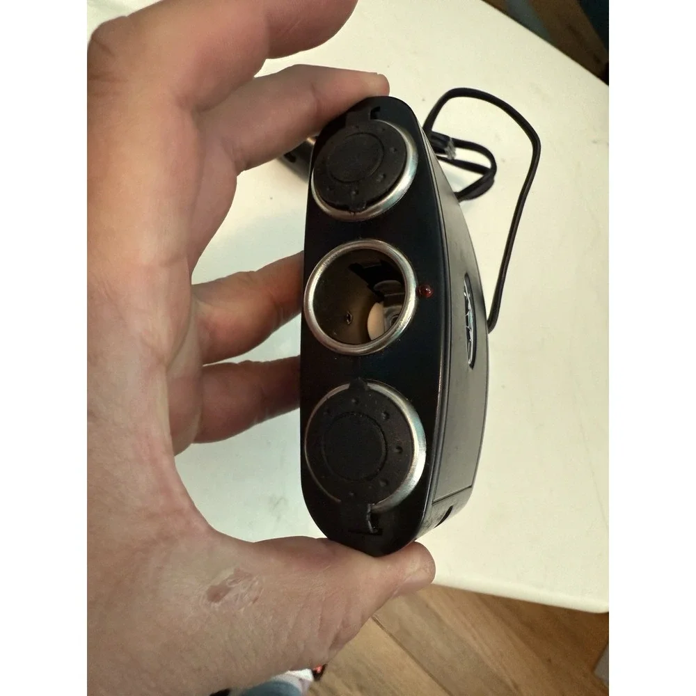 3-WAY 12VOLT POWER TRIPLE-OUTLET ACCESSORY ADAPTER